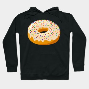 Vanilla Glazed Donut with Sprinkles Hoodie